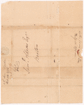 Letter from Arthur Lee