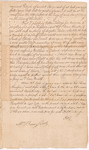 Letter from R. O C. to Henry Bromfield
