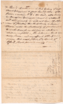 Letter to Arthur Lee