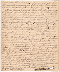 Letter from Arthur Lee
