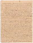 Letter from William Lee