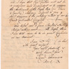 Letter from Samuel Freeman
