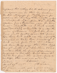 Letter from Arthur Lee