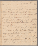Letter from Stephen Sayre