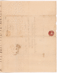 Letter from William Lee to Josiah Quincy