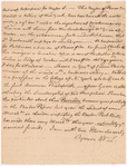 Letter from William Lee