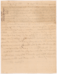Letter from William Lee
