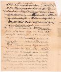Letter to Elizabeth Adams