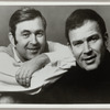 Publicity photograph of John Kander and Fred Ebb circulated during production of the musical Chicago