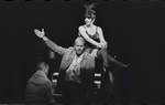 Bob Fosse and Liza Minnelli during production of the stage production Chicago