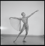 Arthur Mitchell in studio publicity photograph for the production A Midsummer Night's Dream