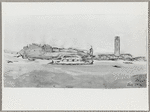 Photograph of a sketch of Venice by Regina Resnik