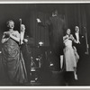 Regina Resnik (left) performing Verdi's Rigoletto quartet with tenor Mimi Benzell and Leonard Warren at Ebbets Field