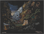 Set design for Carmen, Act III