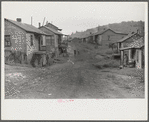 Main street, coal mining community company houses, Chaplin, West Virginia