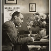 Frank Crosswaith at work in the offices of the Negro Labor Committee