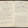 Diary entries from February 7-8, 1951