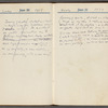Diary entries from June 20-21, 1951, 