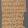 Articles Collected by Arthur Schomburg