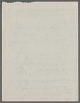 Articles--Unidentified (Incomplete Typescripts)