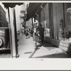 Salesgirl, fashionably dressed, Atlanta, Georgia