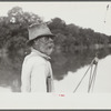 Negro almost eighty, who has been running ferry across river from Camden to Gee's Bend for almost forty-eight years. Gees Bend, Alabama