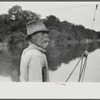 Negro almost eighty, who has been running ferry across river from Camden to Gee's Bend for almost forty-eight years. Gees Bend, Alabama