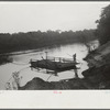 Old cable ferry between Camden and Gees Bend, Alabama