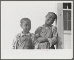 N.R.A. and Lindberg Pettway, sons of Nolan Pettway, Gees Bend, Alabama