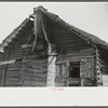 Section of old house on project, where old man Moseley lives, Gees Bend, Alabama