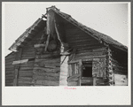 Section of old house on project, where old man Moseley lives, Gees Bend, Alabama