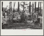 Picnic at Irwinville Farms, Georgia, on May Day