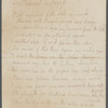 Sonnet to sleep. Holograph
