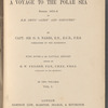 Narrative of a voyage to the Polar Sea during 1875-6 in H.M. ships 'Alert' and 'Discovery'