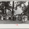 Watching a game at Fourth of July celebration, St. Helena Island, South Carolina