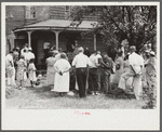 Auction sale of house and household goods, York County, Pennsylvania