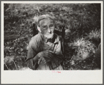 Mrs. Lloyd, ninety-one year old mother of Miss Nettie Lloyd, who is a pellagra victim. Mrs. Lloyd was born and reared in Orange County; has lived on this spot since her marriage sixty-nine years ago