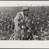 Mexican seasonal labor, contracted for by planters, picking cotton on Knowlton Plantation, Perthshire, Mississippi Delta, Mississippi