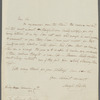 Letter from Mary Wollstonecraft Shelley (1797–1851) to Sir Richard Phillips (1767–1840)