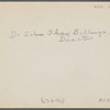 John Shaw Billings