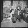 Publicity photograph of Candy Darling during production of "A Vanity Happening! or Give My Regards to Broadway," Playwrights Workshop