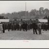 Spectators at Duke University-North Carolina footabll game. Durham, North Carolina