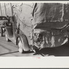 Farmers put their tobacco in the handiest conveyance to bring to tobacco warehouse for auction. Durham, North Carolina