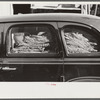 Farmers bring their tobacco on trailers and sometimes in their cars to the warehouse where it will be auctioned. Durham, North Carolina