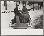 Mr. G.W. Clarke, who is seventy-one years old and has always lived in Vermont brings his butter to town on Saturday to sell to his customers in Woodstock, Vermont