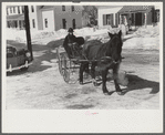 Going to town on a very cold day. Woodstock, Vermont