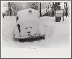 Snowed under, Woodstock, Vermont