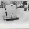 Snowed under, Woodstock, Vermont