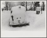 Snowed under, Woodstock, Vermont