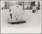 Snowed under, Woodstock, Vermont